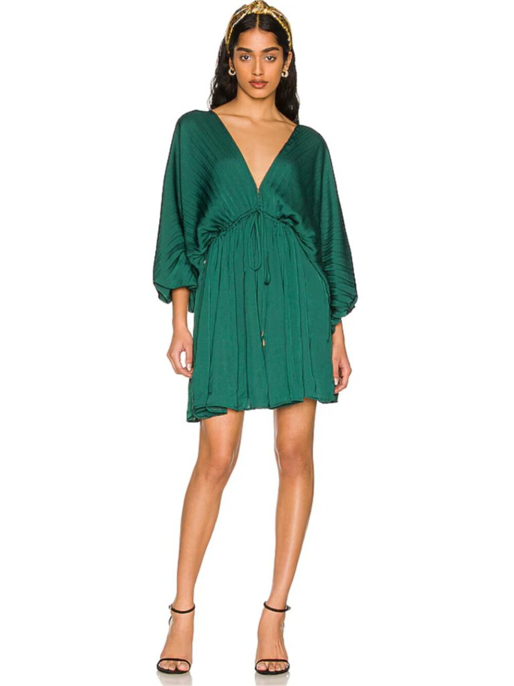 Free People Green Arzel Mini Dress Size Medium
